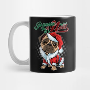 Joyeux noël sweet pug Mug